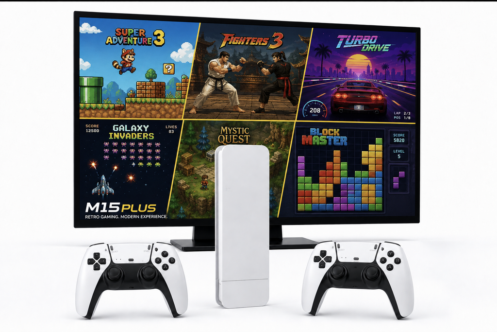 Montley RetroCast™ - 40,000+ Game Retro Console